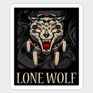 Lone Wolf Magnet